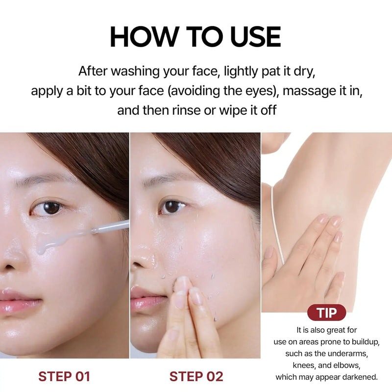 Dr. Melaxin Peel Shot Exfoliant White Rice Ampoule