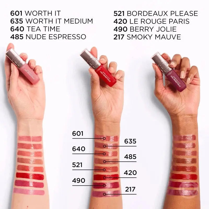 L'Oréal Paris Hyaluron Tint Lipstain 490 Berry Jolie
