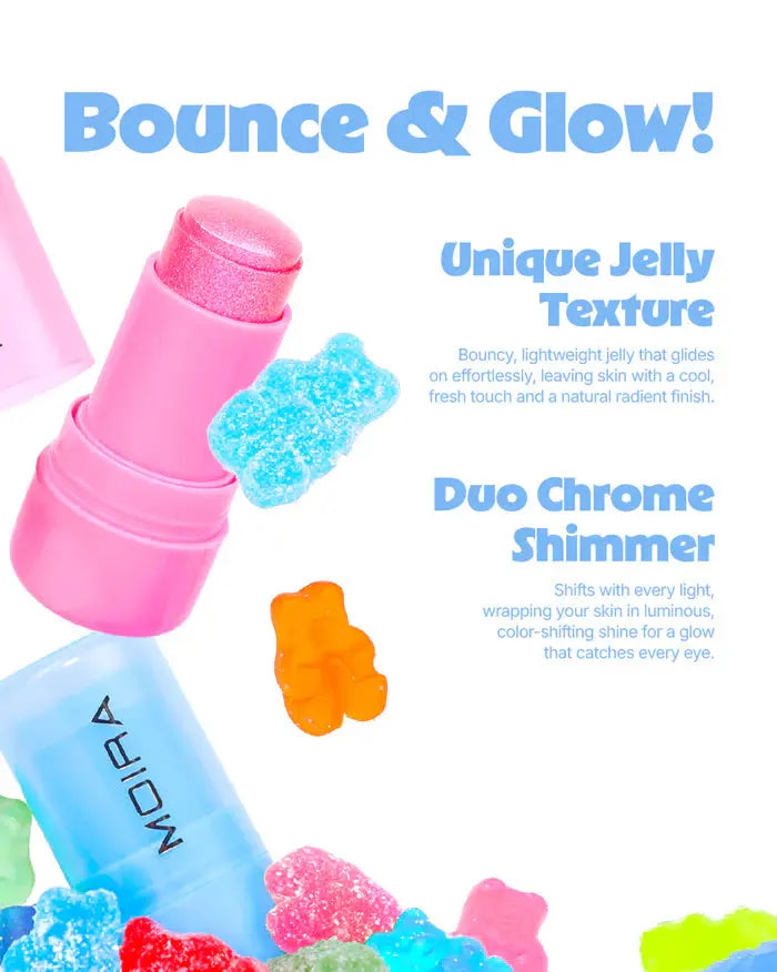 Moira Icy Glow Jelly Stick 003 Peach Sour