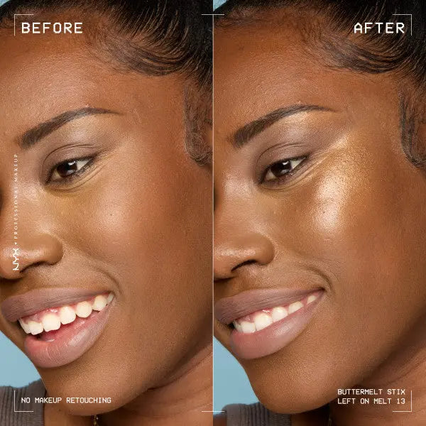 NYX Professional Makeup Buttermelt Highlighter Stix Left On Melt