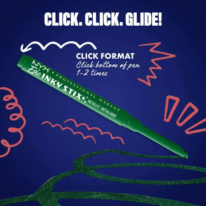 NYX Professional Makeup Epic Inky Stix Eyeliner Electric Emerald