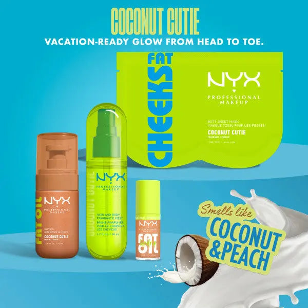 NYX Professional Makeup Fat Oil Coconut Cutie Body Oil Mini