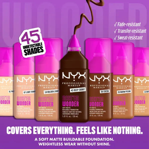 NYX Professional Makeup Make 'EM Wonder Foundation