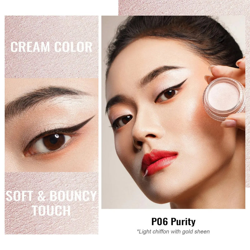 Oulac Cream Color Eyeshadow P06 Purity