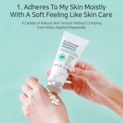 APLB Glutathione Niacinamide Sunscreen
