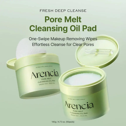 Arencia Pore Melt Cleansing Oil Pad