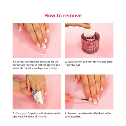 Boozyshop 24 pcs Press On Nails Dripping Gold