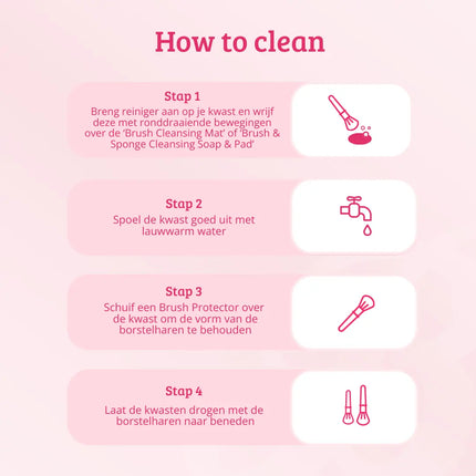 Boozyshop Pink & Rose Gold Brow Liner Brush