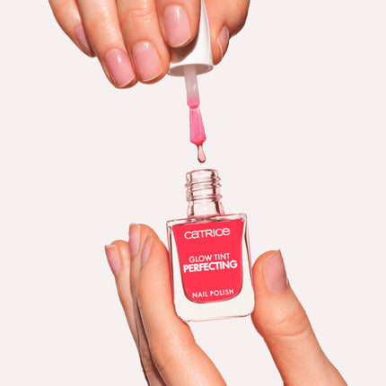 Catrice Glow Tint Perfecting Nail Polish 010 Soft Blush