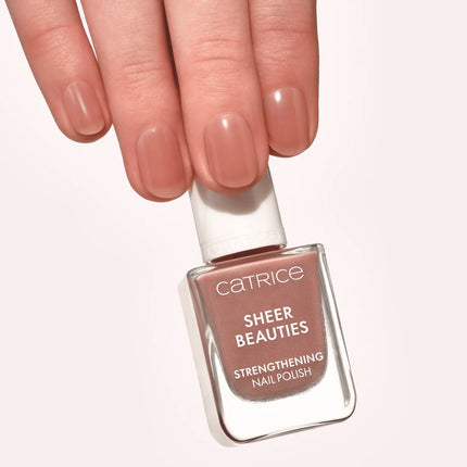 Catrice Sheer Beauties Strengthening Nail Polish 070 Dusty Romance