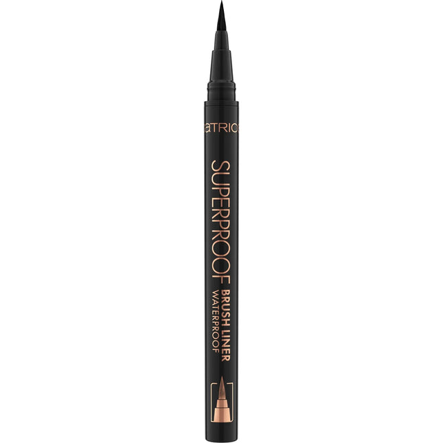 Catrice Superproof Brush Liner Waterproof 010 Midnight Black