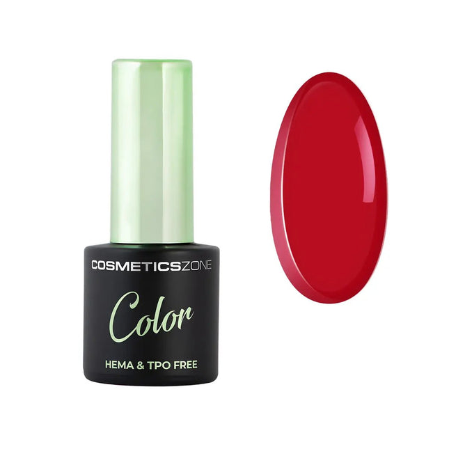 Cosmetics Zone Hypoallergenic Hybrid UV/LED Gel Polish Scarlet Flame 214
