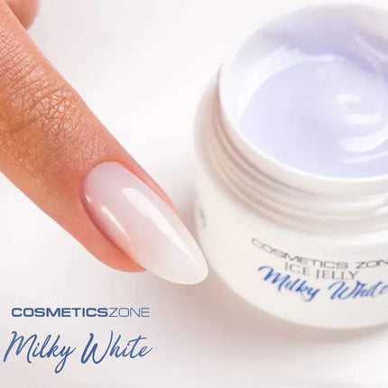 Cosmetics Zone Nail Extension Gel UV/LED Ice Jelly Milky White 15ml
