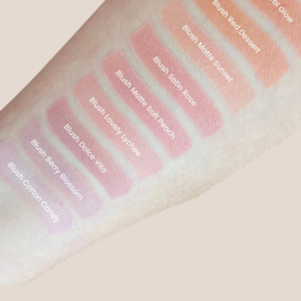 Creative Cosmetics Blush Red Dessert