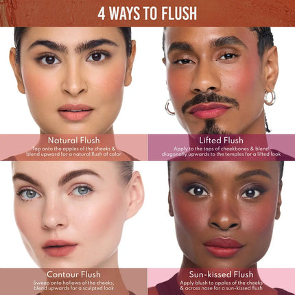 Danessa Myricks Beauty Yummy Skin Blurring Balm Powder Flushed It Girl