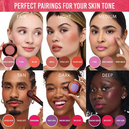 Danessa Myricks Beauty Yummy Skin Blurring Balm Powder Flushed Spiced Latte
