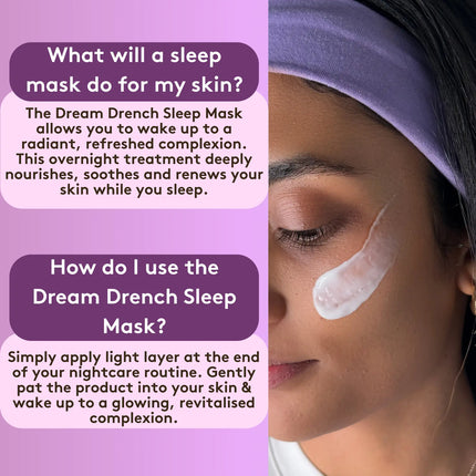 Delhicious Dream Drench Sleep Mask