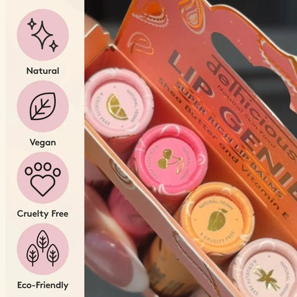 Delhicious Lip Genie 4 Pack