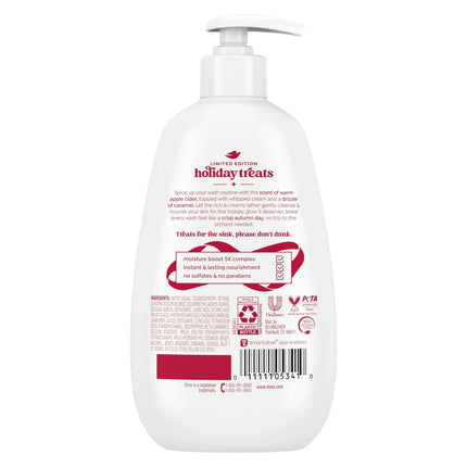 Dove Holiday Treats Liquid Hand Wash Apple Cider Caramel