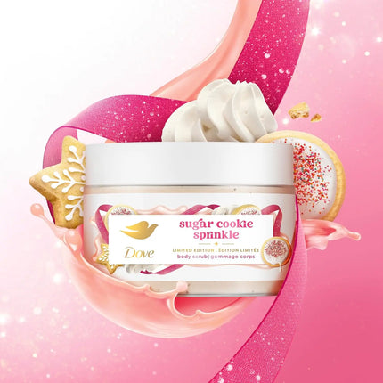 Dove Limited Edition Body Scrub Sugar Cookie Sprinkle 3.5oz
