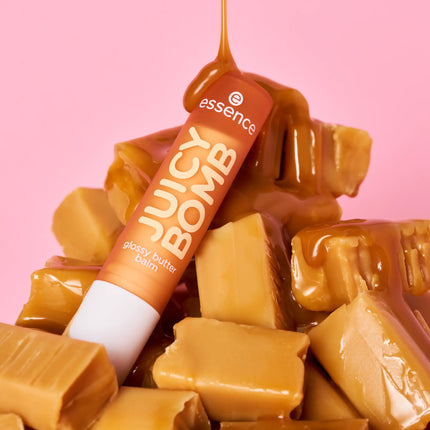 Essence Juicy Bomb Glossy Butter Balm 07 Caramelt My Heart