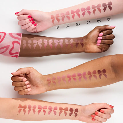 Essence Satin Glow Luminous Shine Lipstick 02 Blushin It