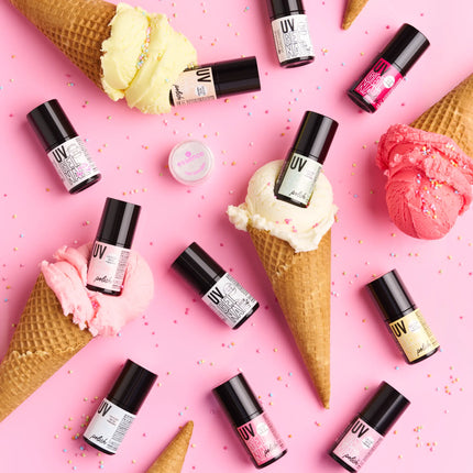 Essence Studio Nails Uv Gel Nail Matte Top Coat 01 Frosted Scoop
