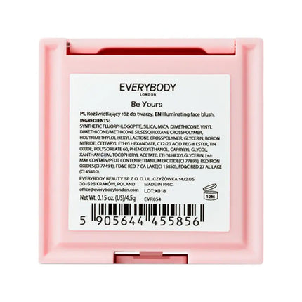 Everybody London Valentines Blush Be Yours