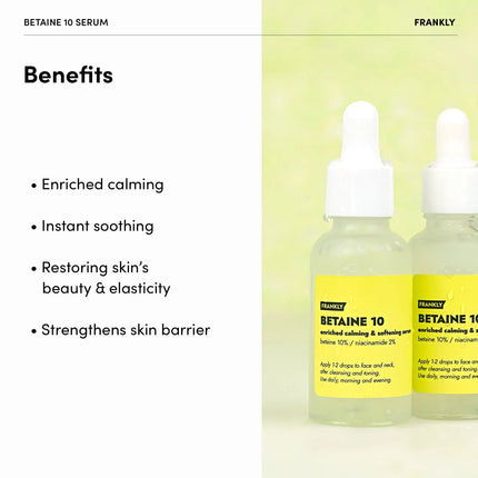 FRANKLY Betaine 10 Serum