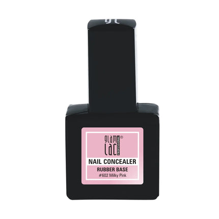 Glamlac Ruber Base Nail Concealer Milky Pink #602 15 ml