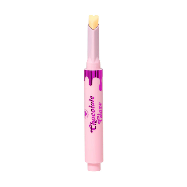 I Heart Revolution Chocolate Glaze Lip Gloss Pen Caramel Gold Shimmer