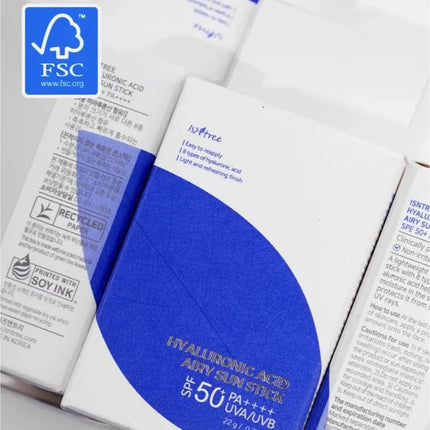 Isntree Renewal Hyaluronic Acid Airy Sun Stick SPF50