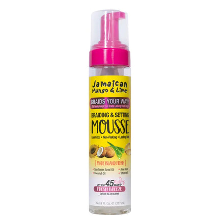 Jamaican Mango & Lime Braiding & Setting Mousse