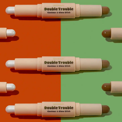 Kara Beauty Double Trouble Contour & Glow Stick Taupe
