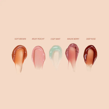 Kara Beauty Lip Syrup Moisturizing Peptide Therapy Soft Brown