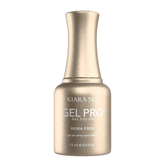 Kiara Sky Gel Pro Gel Polish Gold Statement