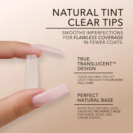 Kiara Sky Natural Gel Extensions Coffin Short