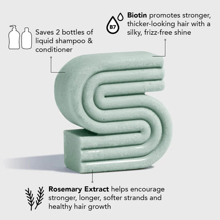 Kitsch Rosemary & Biotin Volumizing Solid Shampoo Bar