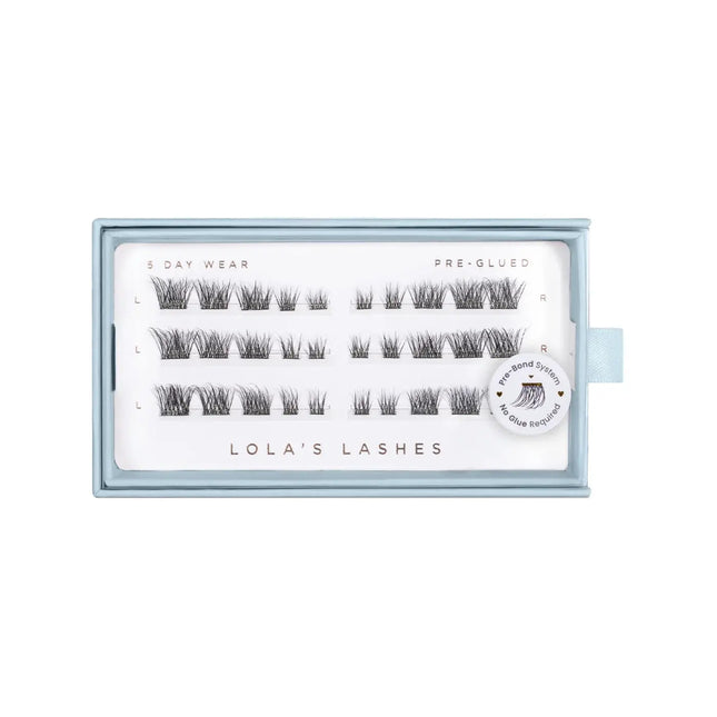 Lola's Lashes Petite Natural Pre Mapped Pre Glued Lashes