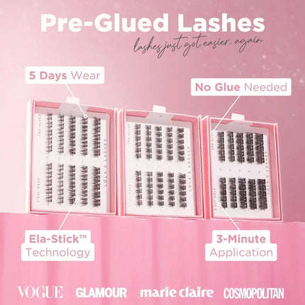 Lola's Lashes Wispy Volume Pre-Glued Lashes Set