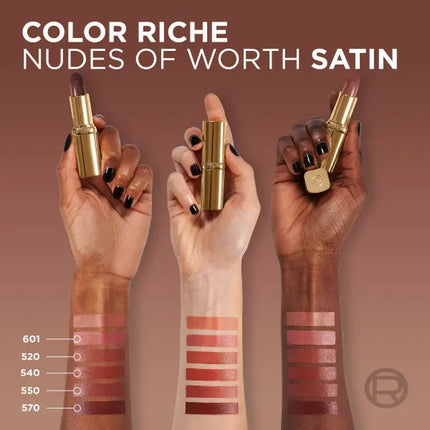 L'Oréal Paris Color Riche Satin Lipstick 570 Worth It Intense