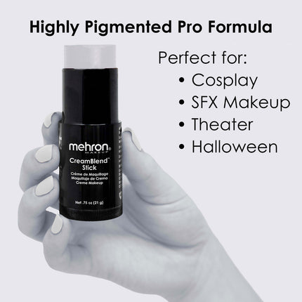Mehron Makeup CreamBlend Stick Light Grey