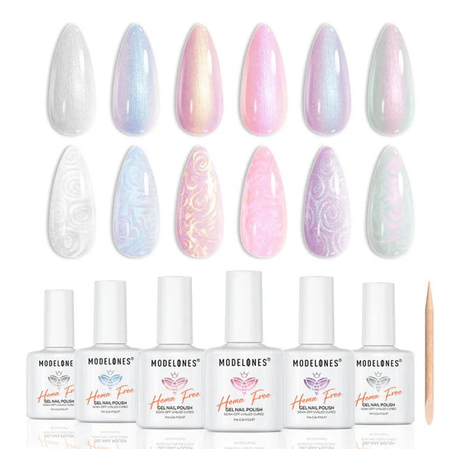 Modelones Gel Nail Polish Set Sugar Galaxy