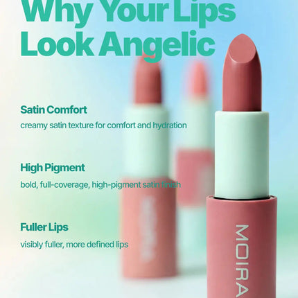 Moira Angel Satin Lipstick 004 Heaven
