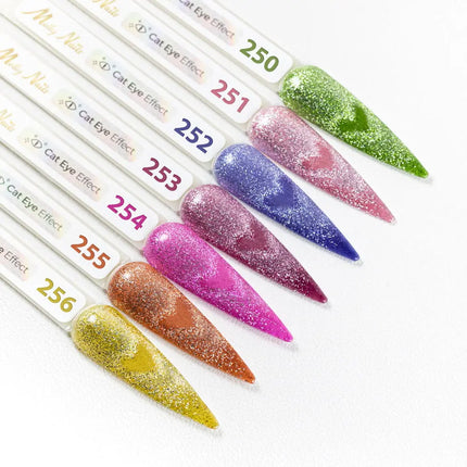 Molly Nails UV/LED Gel Polish Cat Eye Glacier Crush Nr 255 Copper