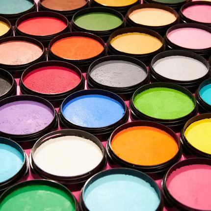 Moon Creations Moon Terror Halloween Pro Face Paint Cake Pots Wicked White