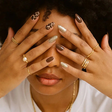 MoYou London Non-UV Gel Wraps Savage Chic