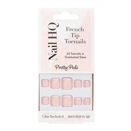 Nail HQ French Tip Toenails