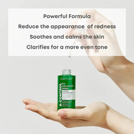 Nine Less A-Control 10% Azelaic Acid Serum 12 ml.