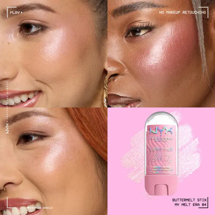 NYX Professional Makeup Buttermelt Highlighter Stix My Melt Era